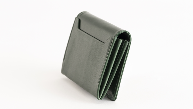 IKUTA KABAN STAN CARD CASE(スタンカードケース) REAL GREEN