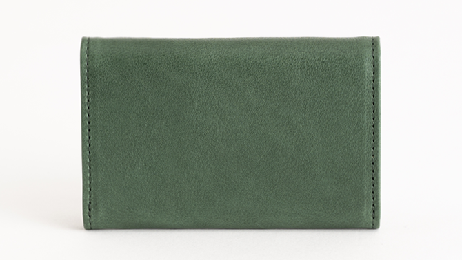 IKUTA KABAN CURUMI CARD CASE(クルミカードケース) REAL GREEN