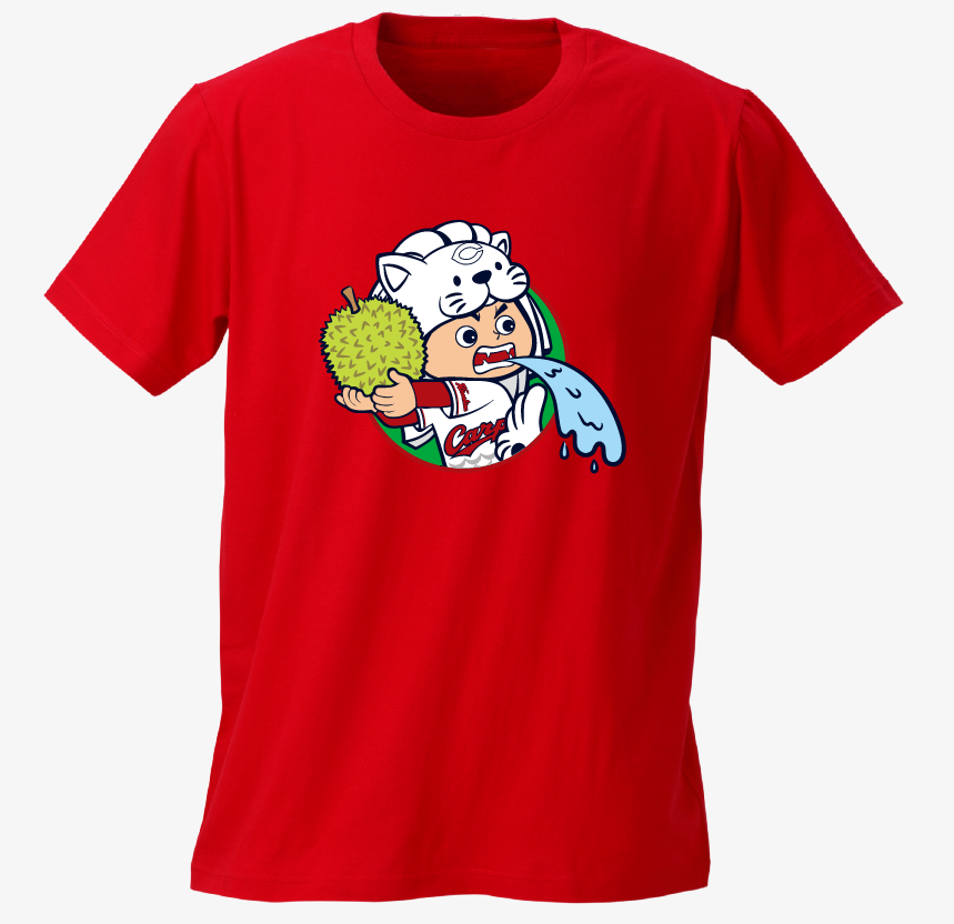 広島東洋カープ カープ坊やTシャツ シンガポールSETTO限定デザイン / Hiroshima Toyo Carp Official T-shirt Singapore Limited Edition!