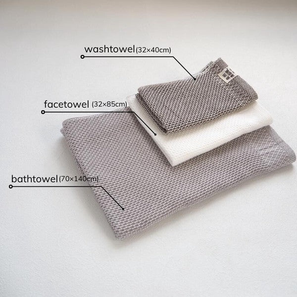 Senshu Nanbuori Honeycomb Weave Face Towel