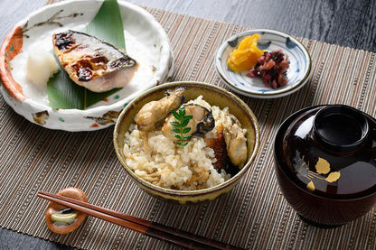 Hiroshima Cuisine Specialty Restaurant Suishin 酔心 - Kamameshi no Moto Gift Set of 2 (Sea Bream & Oyster)