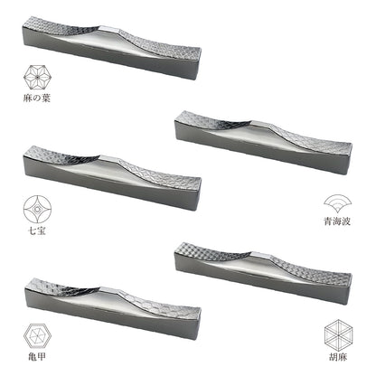 ITADAKI Mt. Fuji Cutlery Rest, Set of 2 / Stainless Steel