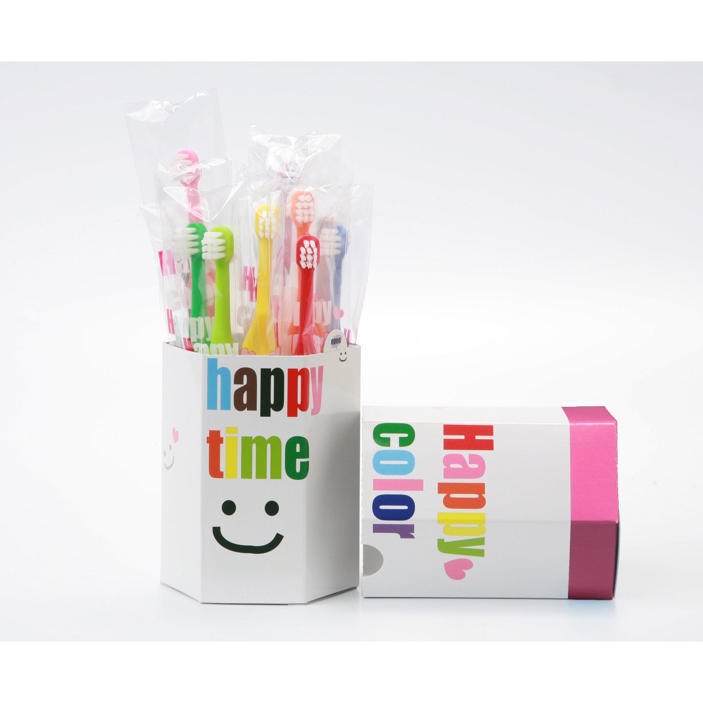 LAPIS Happy Colour Toothbrush for Infant (Pack of 12)